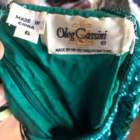 Vintage Silk Old Hollywood Glam Flapper Style Dress - Picture 2 of 10